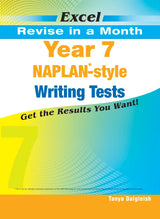 Excel Revise in a Month Year 7 NAPLAN*-style Writing Tests