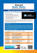 Excel Basic Skills - Money, Time, Fractions and Decimals Years 5-6