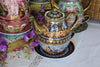 Lisa Pollock Blue Wrens Ceramic Tea for One Set – 600ml Teapot, 300ml Cup & Plate
