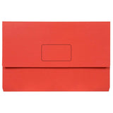 Marbig Document Wallet FC Slimpick Red