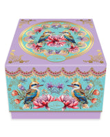 Lisa Pollock Vintage Kookas Ceramic Cup – 370ml Gift Boxed Tea & Coffee Mug