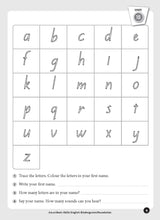 Excel Basic Skills - English Kindergarten/Foundation