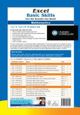 Excel Basic Skills - Mathematics Year 4