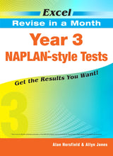 Excel Revise in a Month - Year 3 NAPLAN*-style Tests
