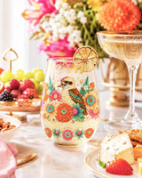 Lisa Pollock Brilliant Kookaburra Stemless Golden Glamour Glass – 600ml