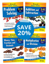 Excel Basic Skills Mathematics Book Pack Year 3-4