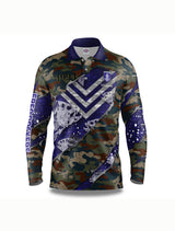 AFL Fremantle Dockers Skeletor Fishing Shirt