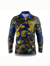 AFL West Coast Eagles Skeletor Fishing Shirt