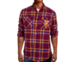 Picture of BRISBANE LIONS RINGBARK FLANNEL SHIRT
