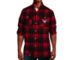 Picture of ESSENDON BOMBERS RINGBARK FLANNEL SHIRT