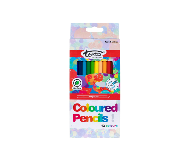 Picture of Texta Coloured Pencils Pk 12