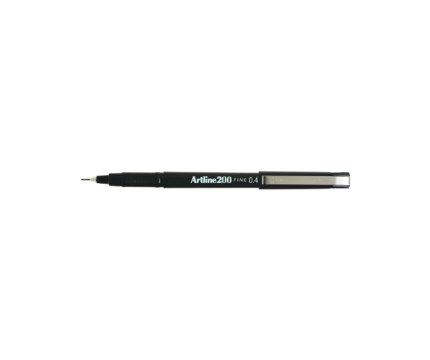 Picture of Artline 200 Fineliner Pen 0.4mm Black