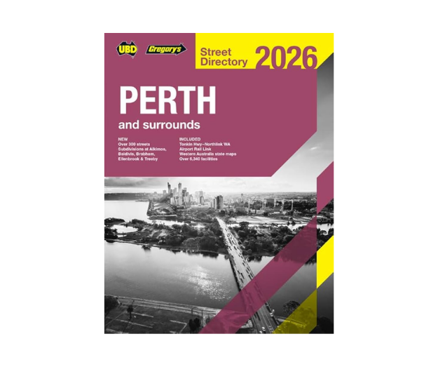 Picture of UBD Perth Street Directory 2026